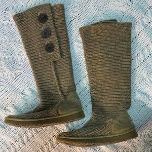 Ugg Women Brown Booties Size 7